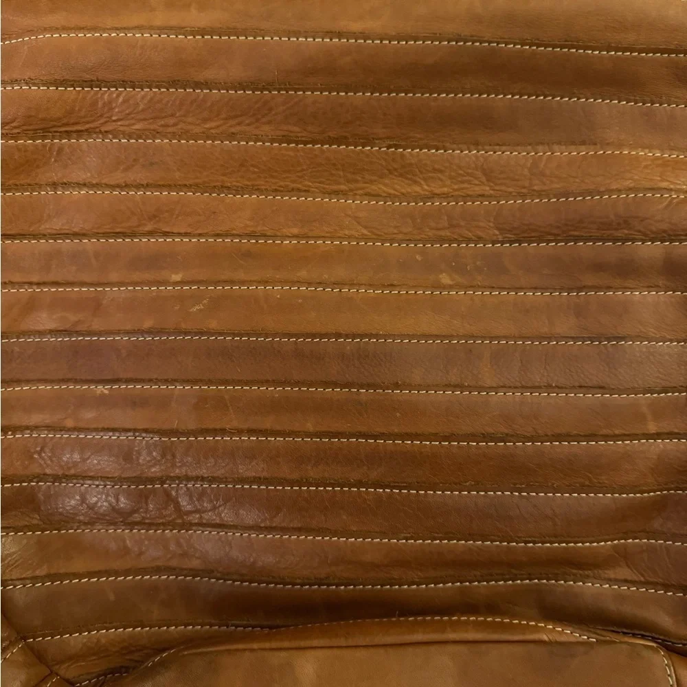 IL DUCA Tan Italian Leather Hobo Bag